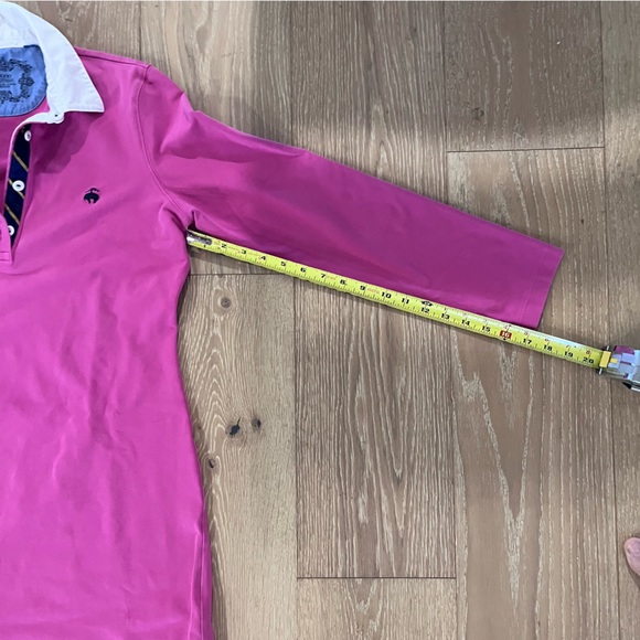 Brooks Brothers Pink stretch Rugby Dress - Picture 10 of 12
